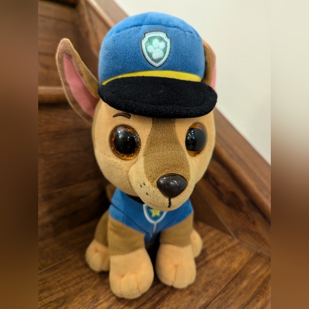 Paw Patrol Chase Puppy Dog Plush Stuffed Animal Toy 14"